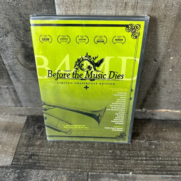 BEFORE THE MUSIC DIES- Limited Grassroots Edition DVD NEW SEALED